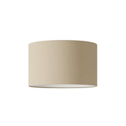 Paralume Cilindro L in tessuto con attacco E27 - Made in Italy - Arenal Tortora