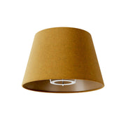 Paralume Impero S con attacco E27 per lampada da tavolo o applique - Made in Italy - Lana Senape