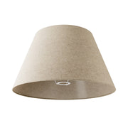Paralume Impero L per lampada da tavolo o applique con attacco E27 - Made in Italy - Lana Beige