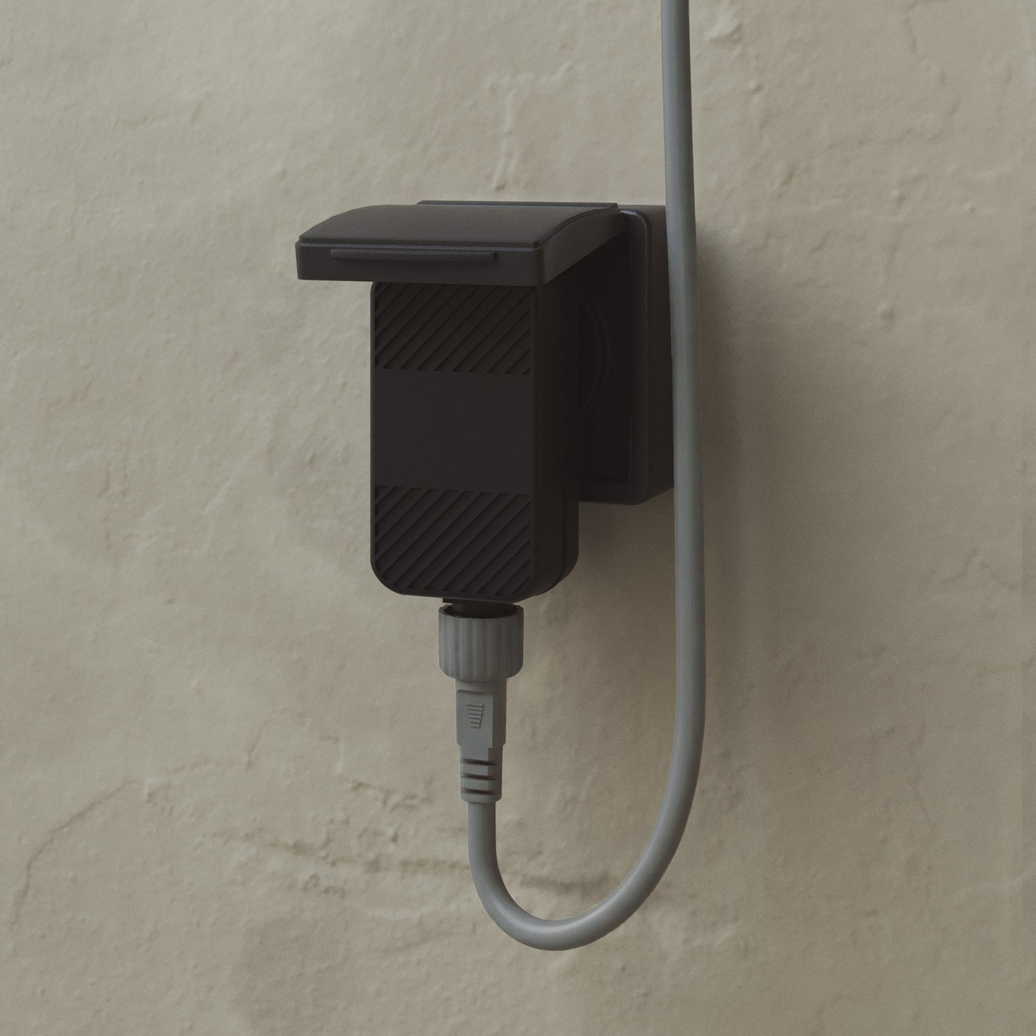 Catena luminosa 3 punti luce da esterno IP67 Grigio - Marina3 Cherry 70 cm