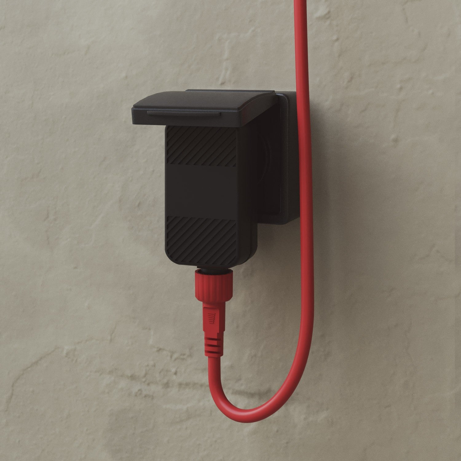 Catena luminosa 12 punti luce da esterno IP67 Rosso Stella Marina - Marina12 Cherry