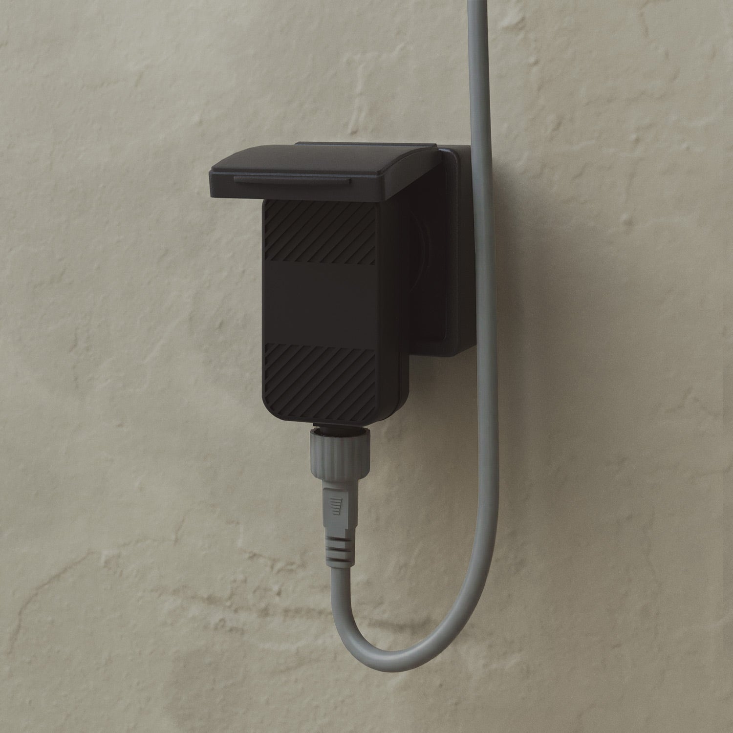 Catena luminosa 3 punti luce da esterno IP67 Grigio - Marina3 Cherry 140 cm