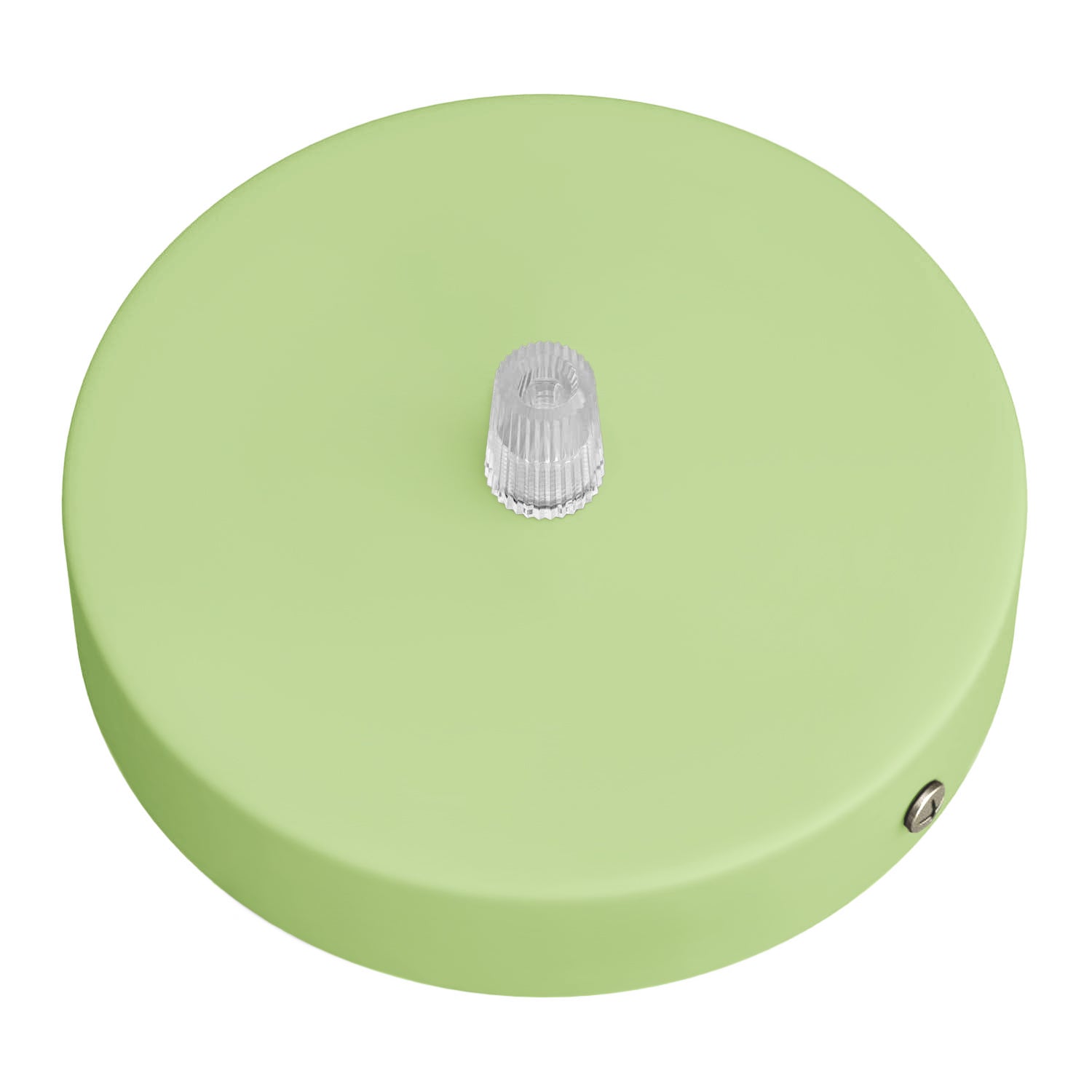 Kit rosone cilindrico in metallo - Verde prato