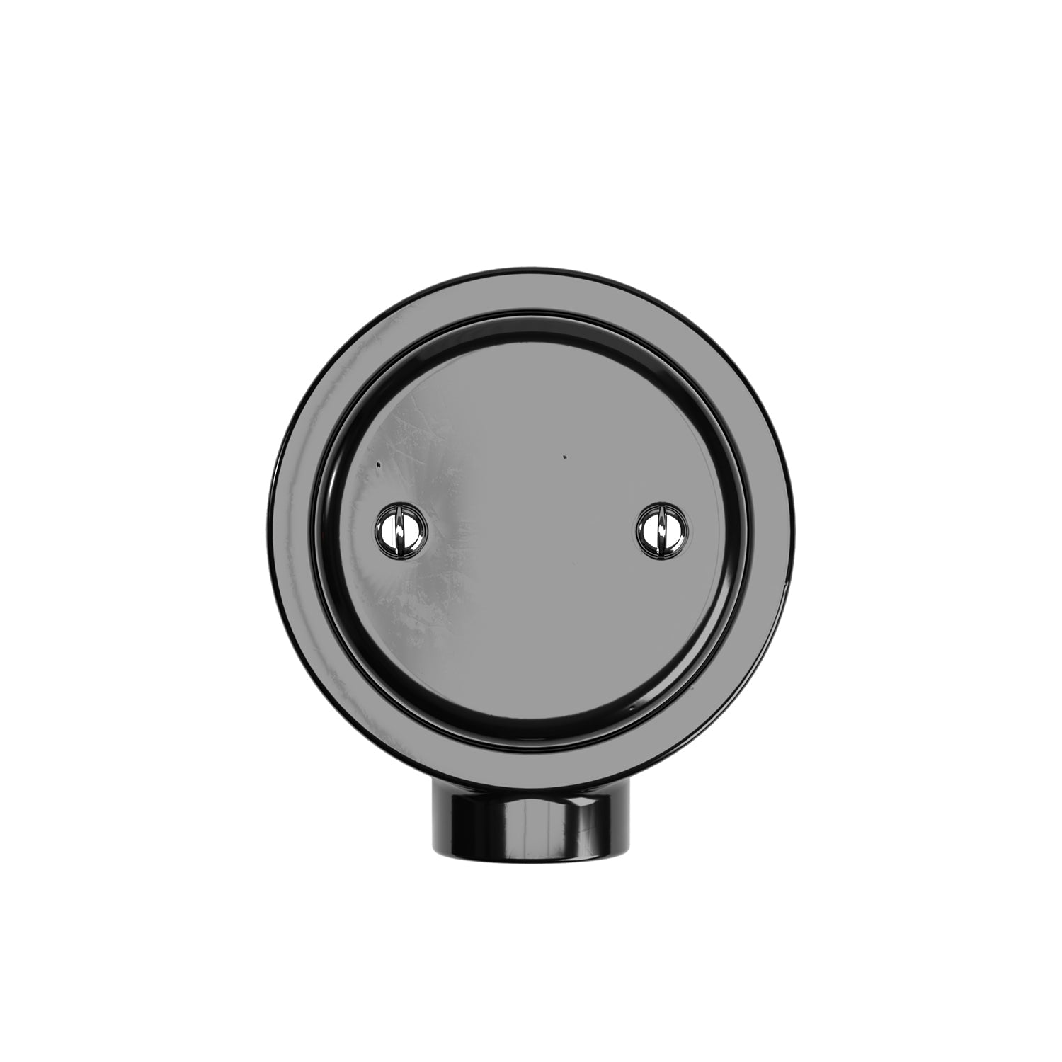 Kit scatola di derivazione e base per Creative-Tubes in porcellana - Nero 1