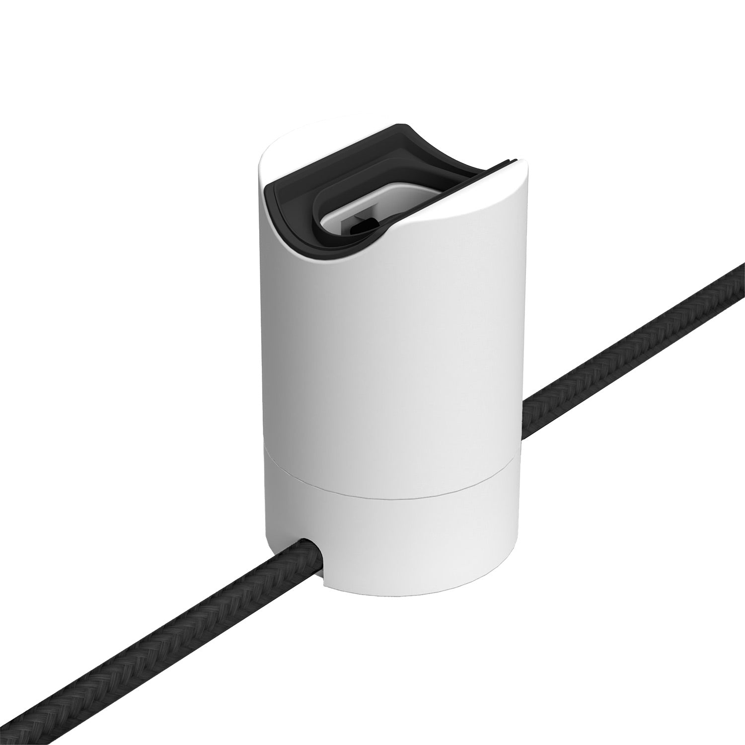 Kit Spostaluce esse14 con portalampada S14d - Bianco