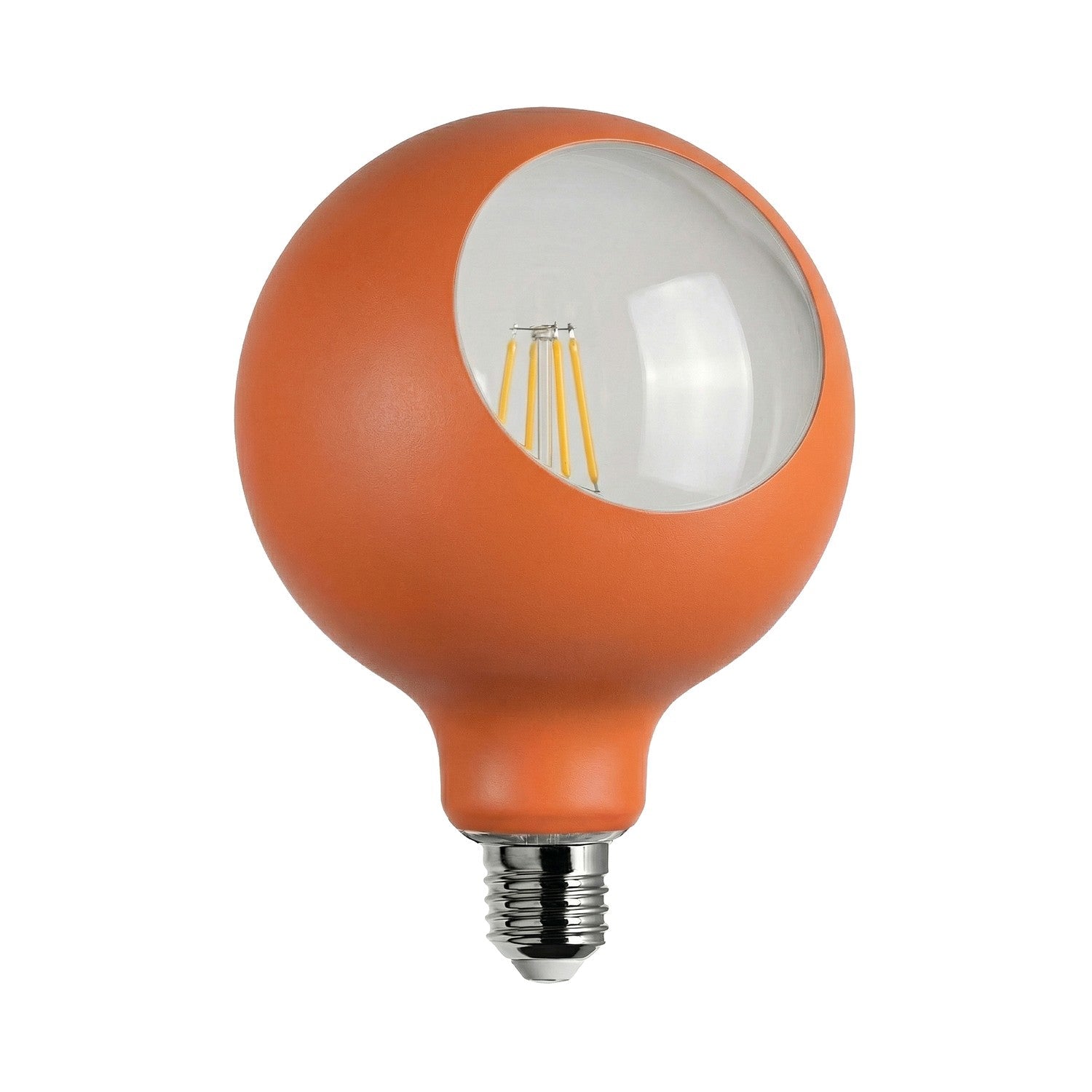 Lampadina LED Camo G125 4,8W 806Lm E27 2700K Dimmerabile - Arancione
