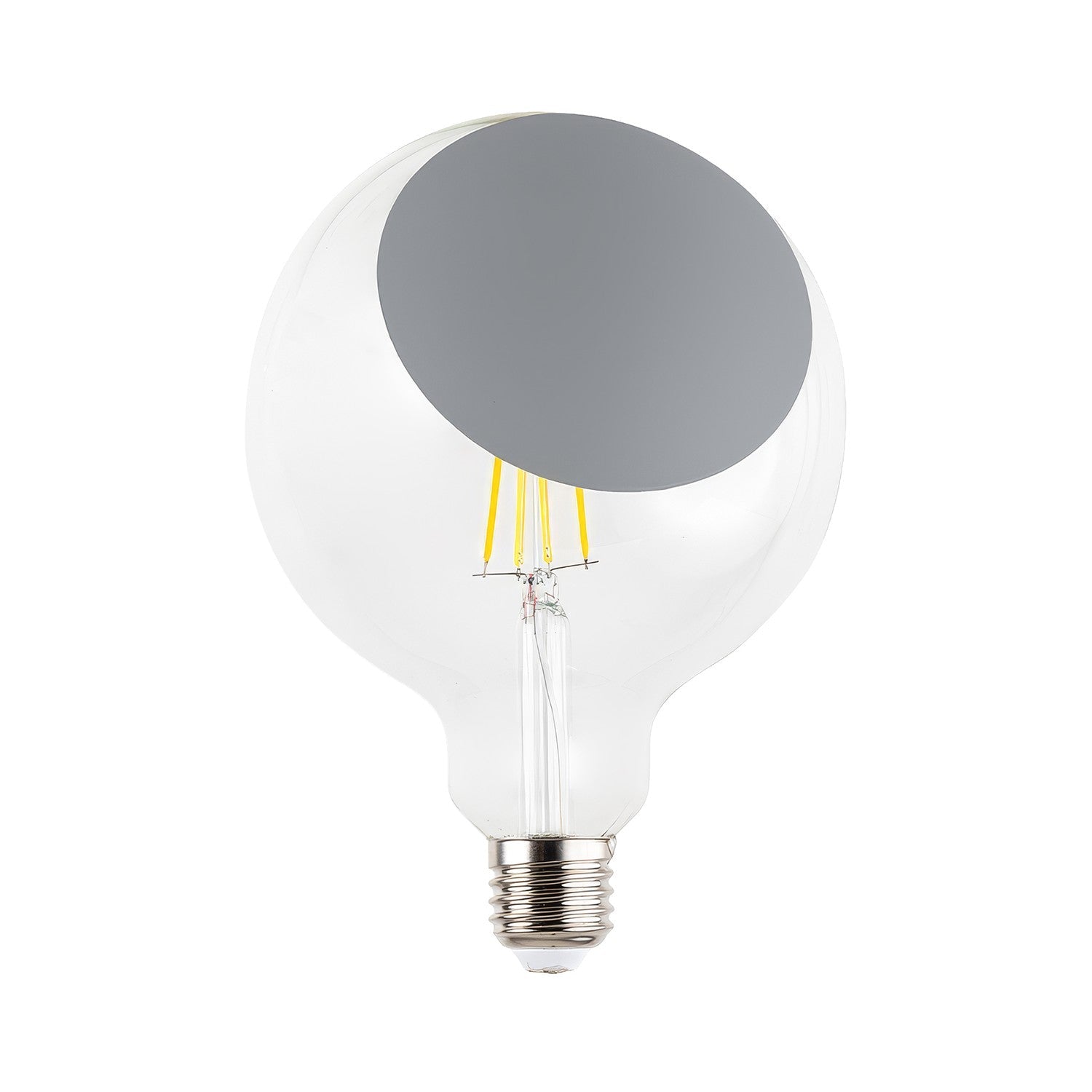 Lampadina LED Sofia G125 4,8W 806Lm E27 2700K Dimmerabile - Grigio