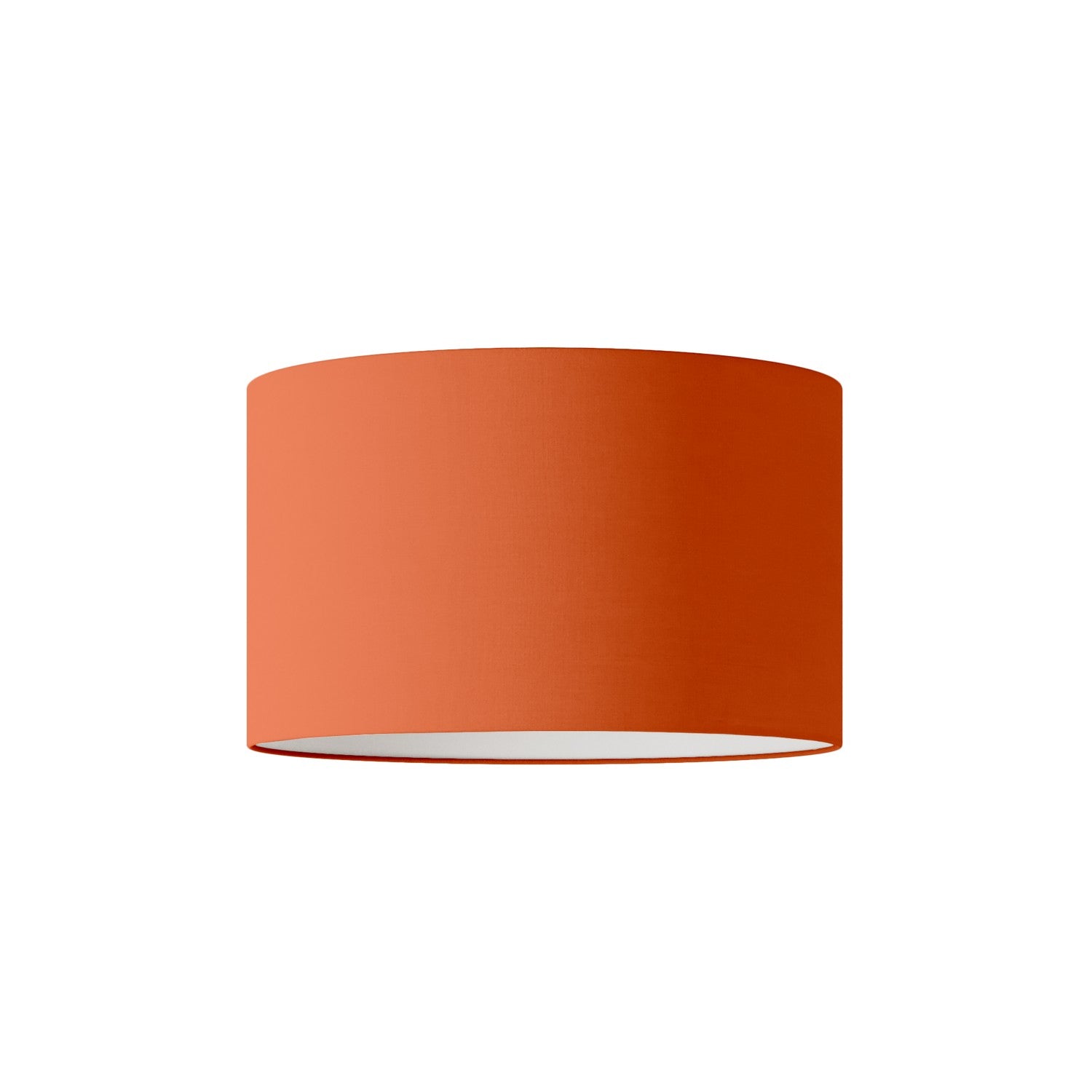 Paralume Cilindro L in tessuto con attacco E27 - Made in Italy - Cinette Aragosta