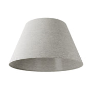 Paralume Impero L per sospensione con attacco E27 - Made in Italy - Lana Grigio Chiaro