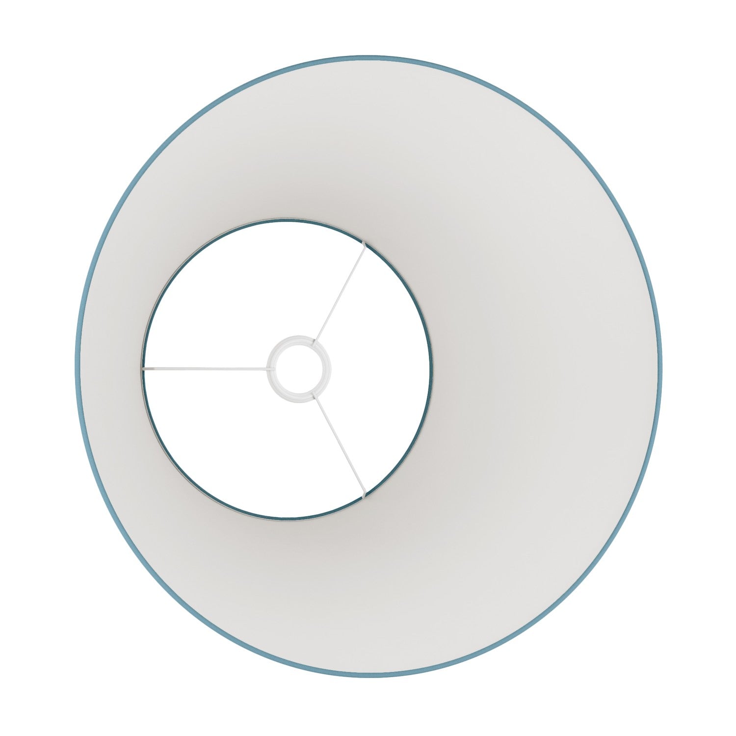 Paralume Impero L per sospensione con attacco E27 - Made in Italy - Teletta Azzurro
