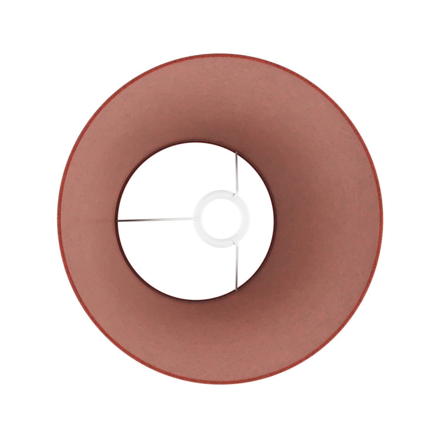 Paralume Impero M in tessuto per lampada da tavolo o applique con attacco E27 - Made in Italy - Lana aragosta