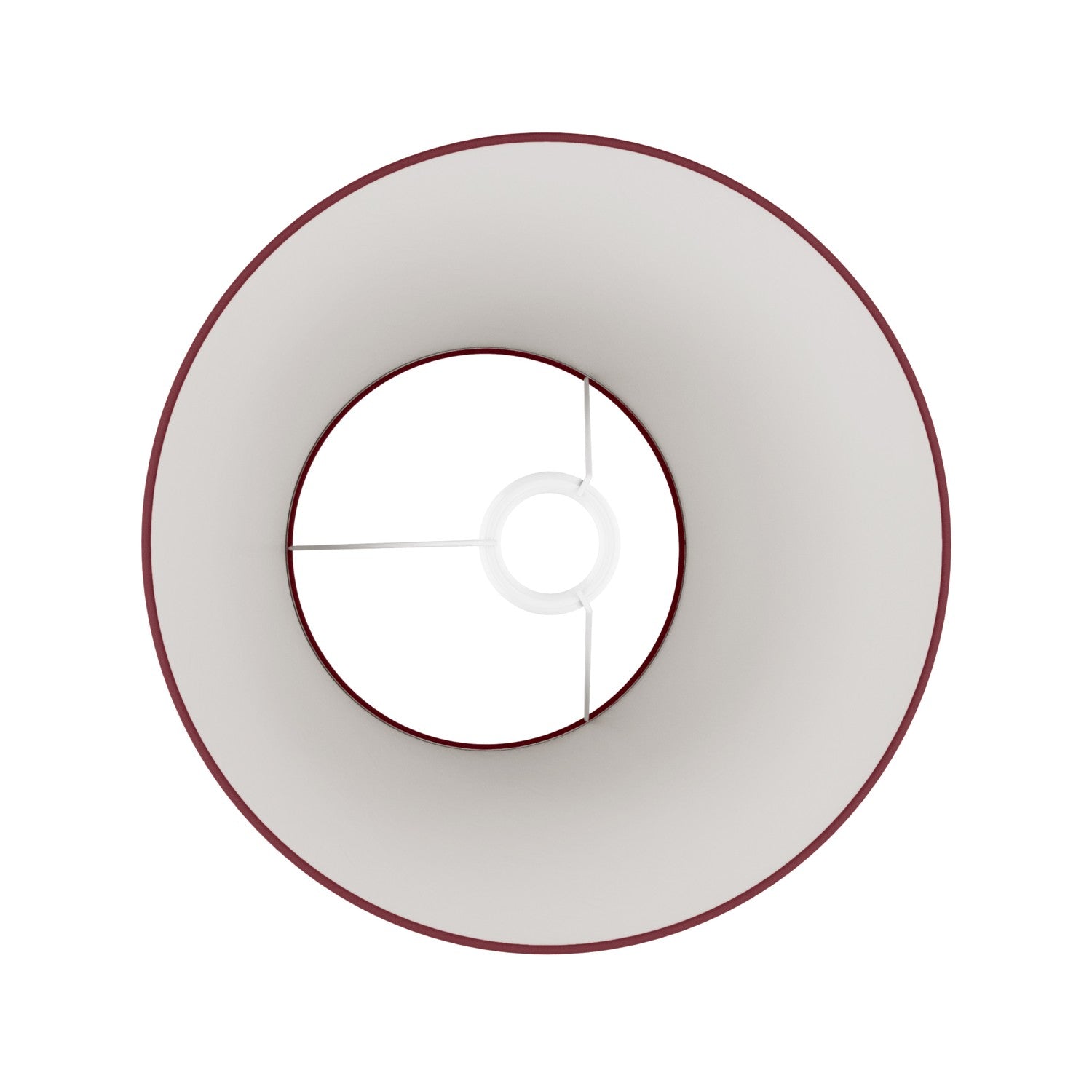 Paralume Impero M in tessuto per lampada da terra con attacco E27 - Made in Italy - Arenal Bordeaux