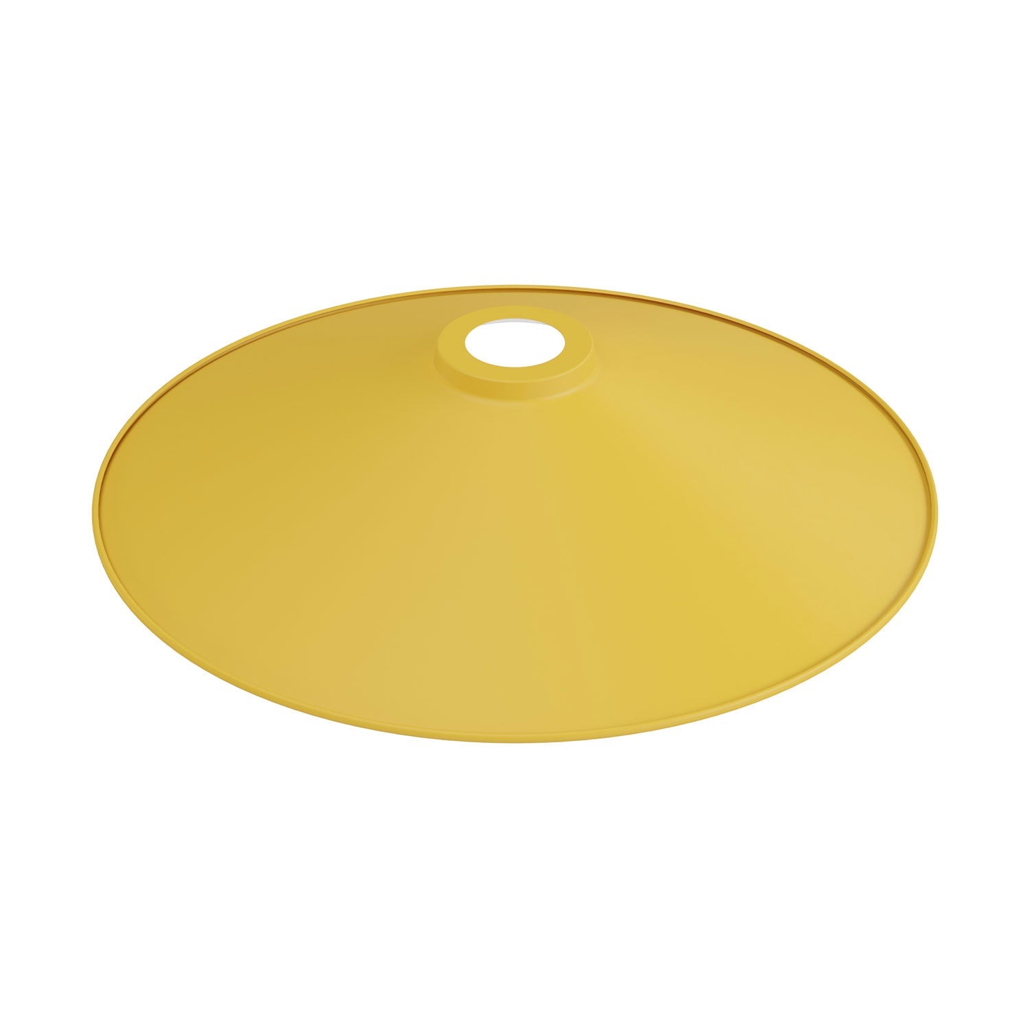 Paralume Swing in metallo smaltato con attacco E27 - Mostarda