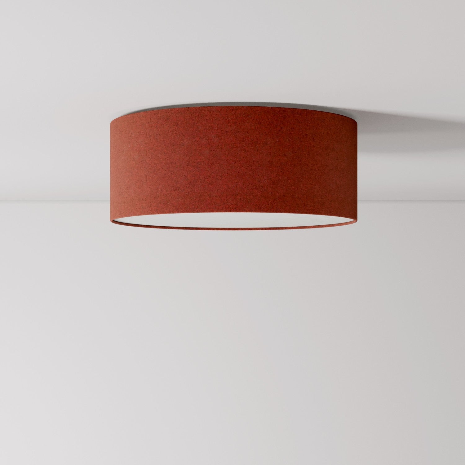 Plafoniera in tessuto Small - Made in Italy - Lana Aragosta