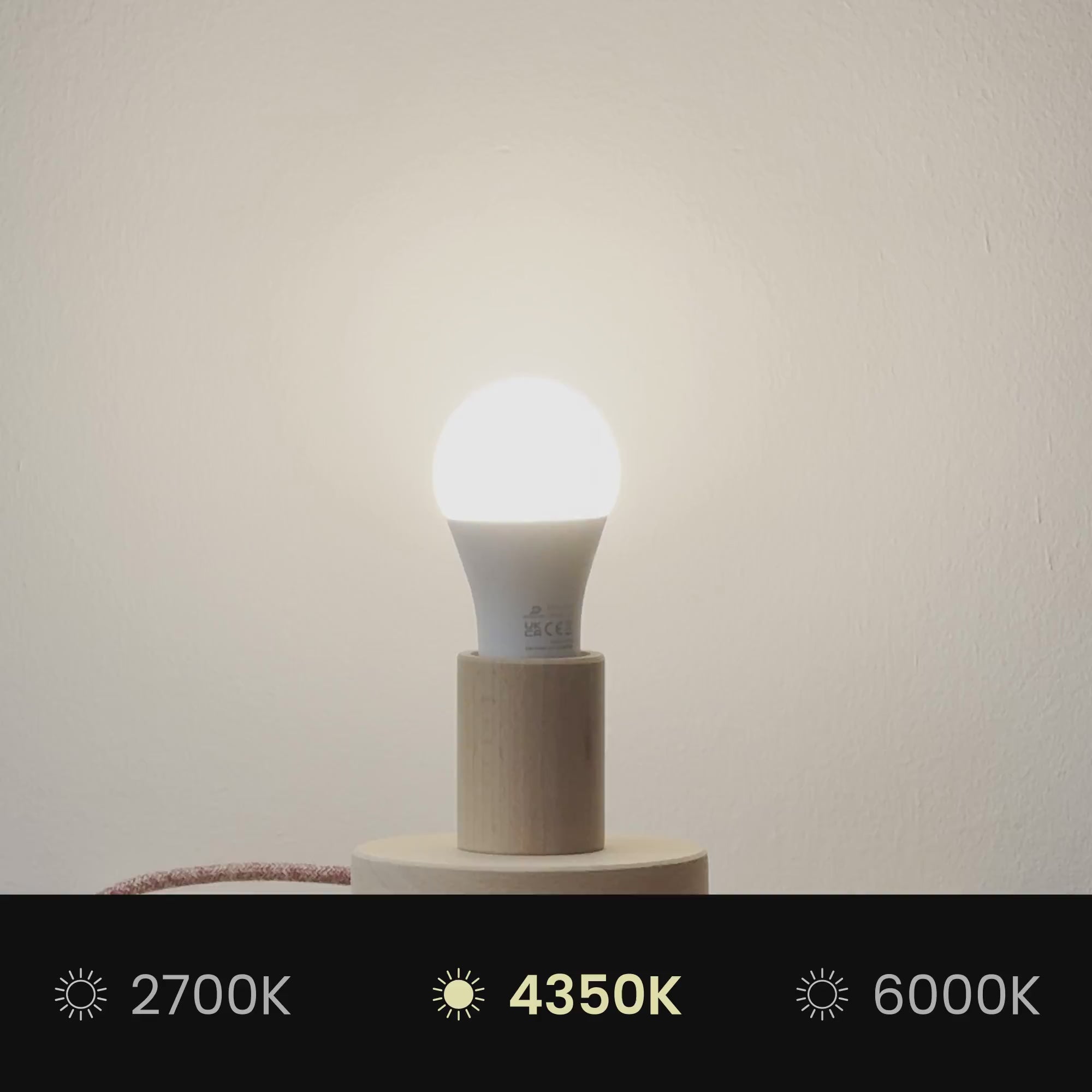 Učitaj video: Stropna lampa od tkanine Medium - Proizvedeno u Italiji - Vuna Smeđa