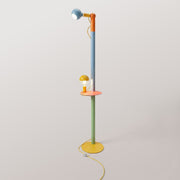 Rocco XXL - Lampada da terra multicolor con lampadina Maria e Camo - Creative Cables