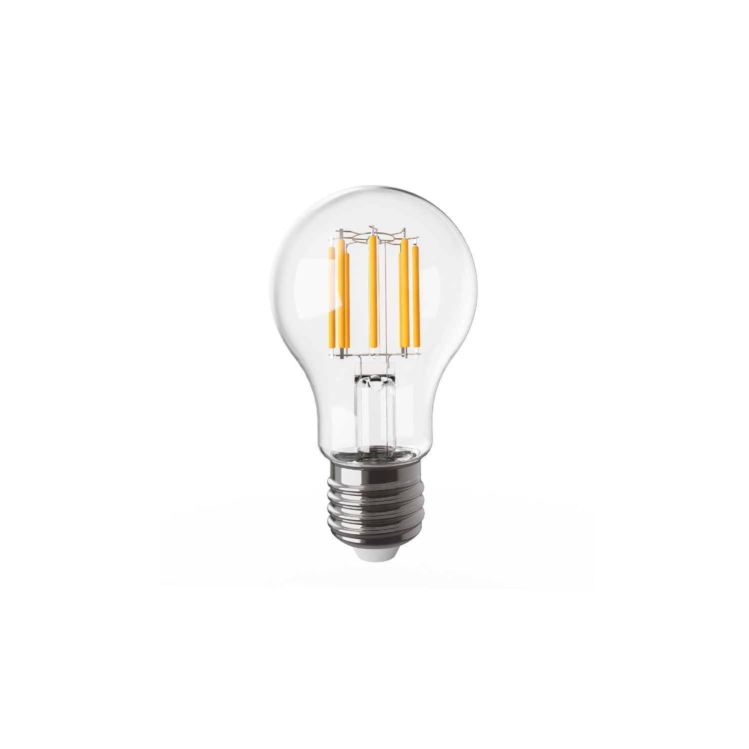 SI! Lampada da tavolo a 5V con lampadina A60 e base metallica - Nero