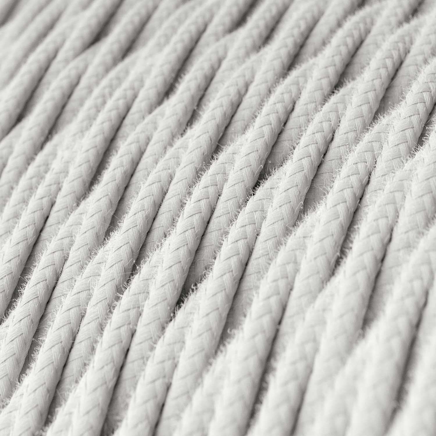 Sospensione con paralume a gabbia Drop per binari - Bianco